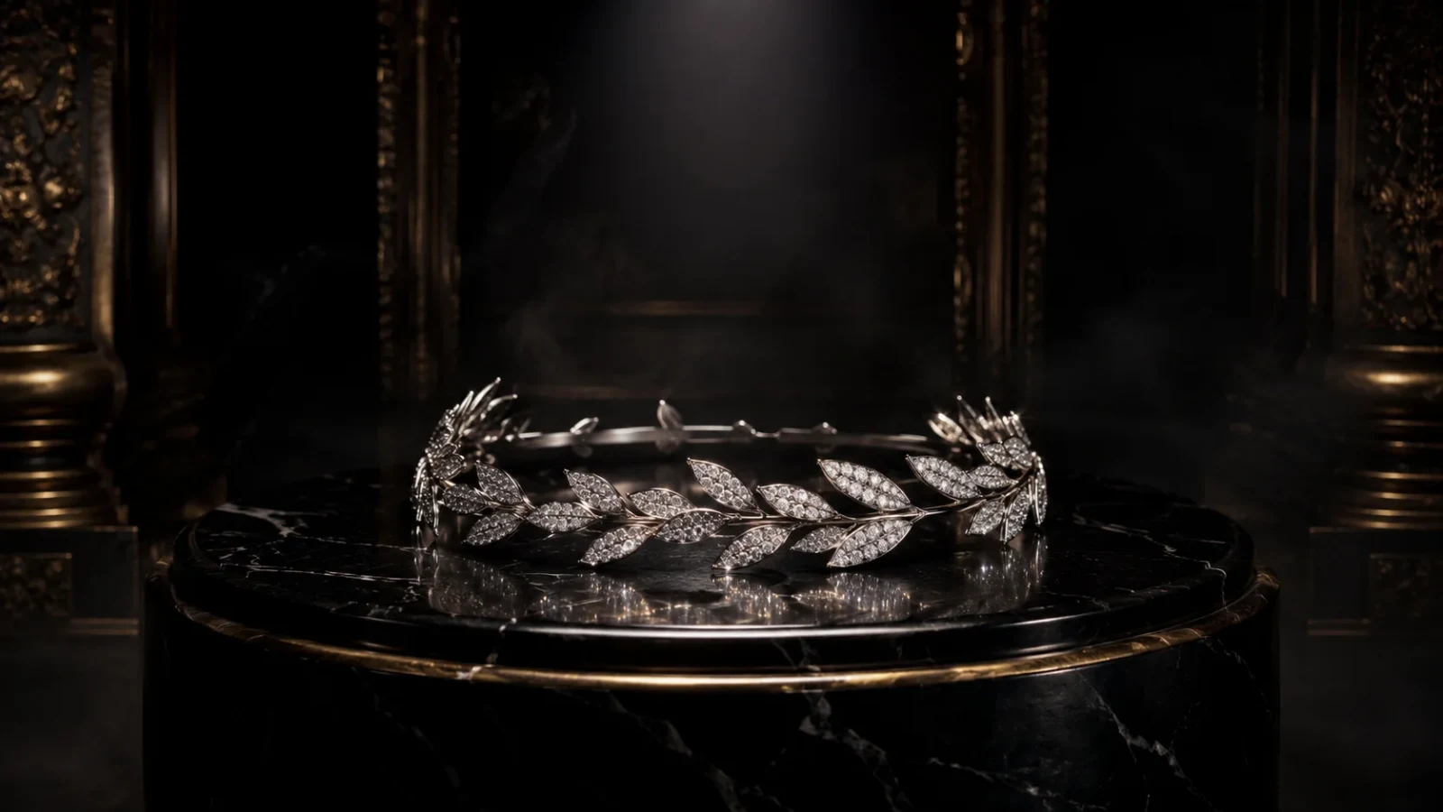 Ragossi laurel leaf crown